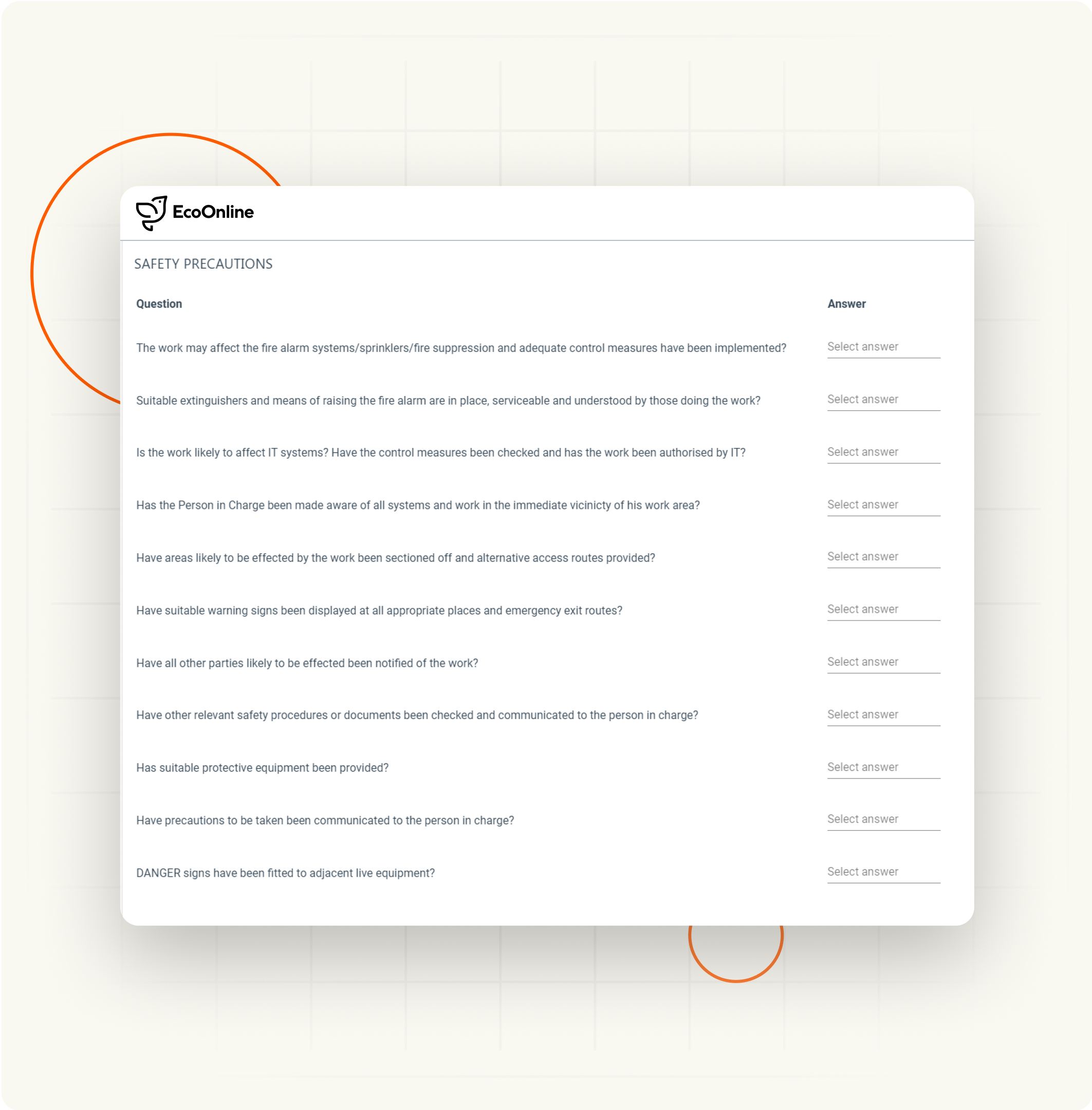 Safety Through Standardisation