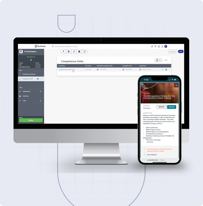 Training And ELearning Tier 2 Computer And Phone UI V2