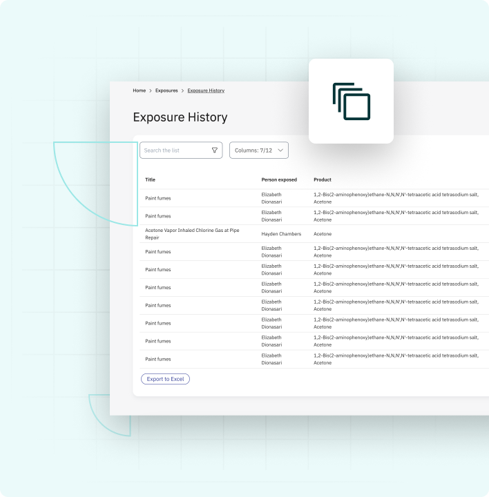 UKI – Chemical Exposure Software – tier 2 – UI – static-1