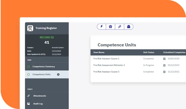 UKI – Safety register – tier 3 – UI