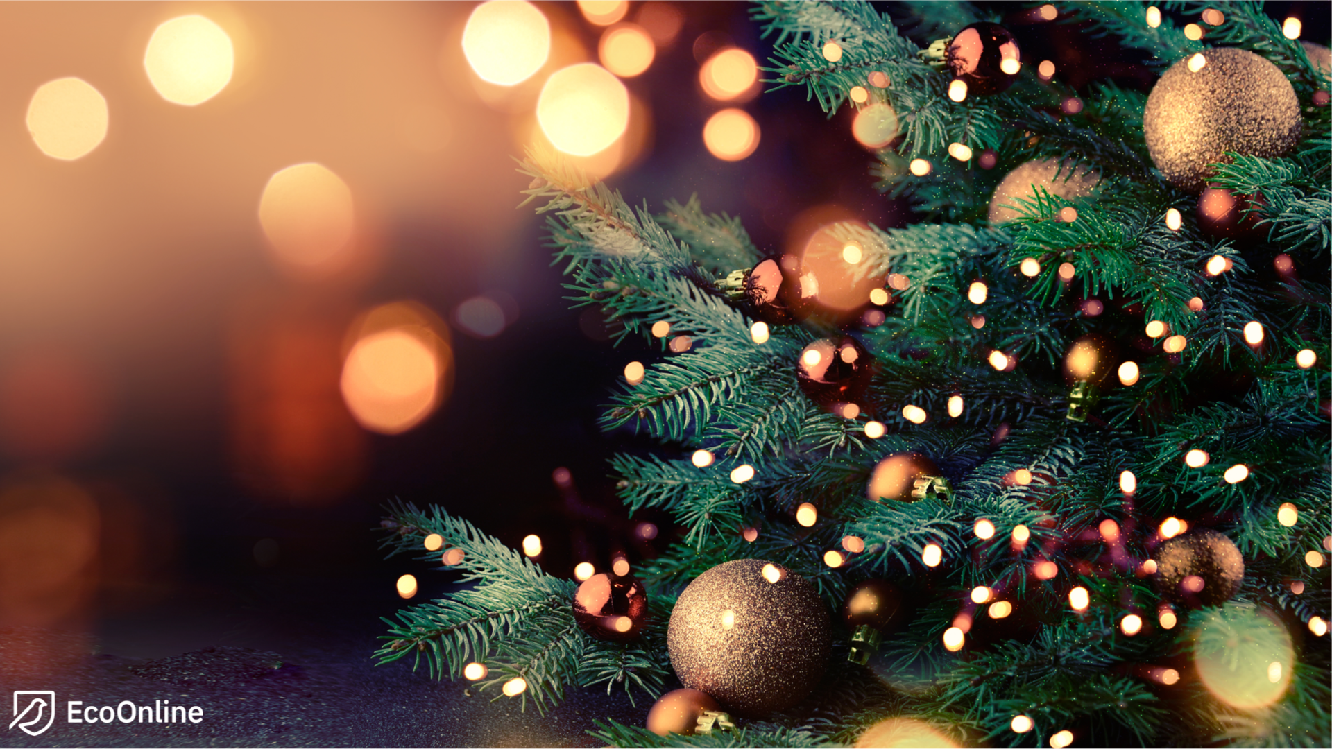 Holiday Spirits Teams Background Logo