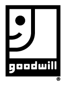 Goodwill Black And White Logo