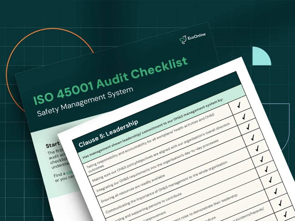 ISO audit checklist preview